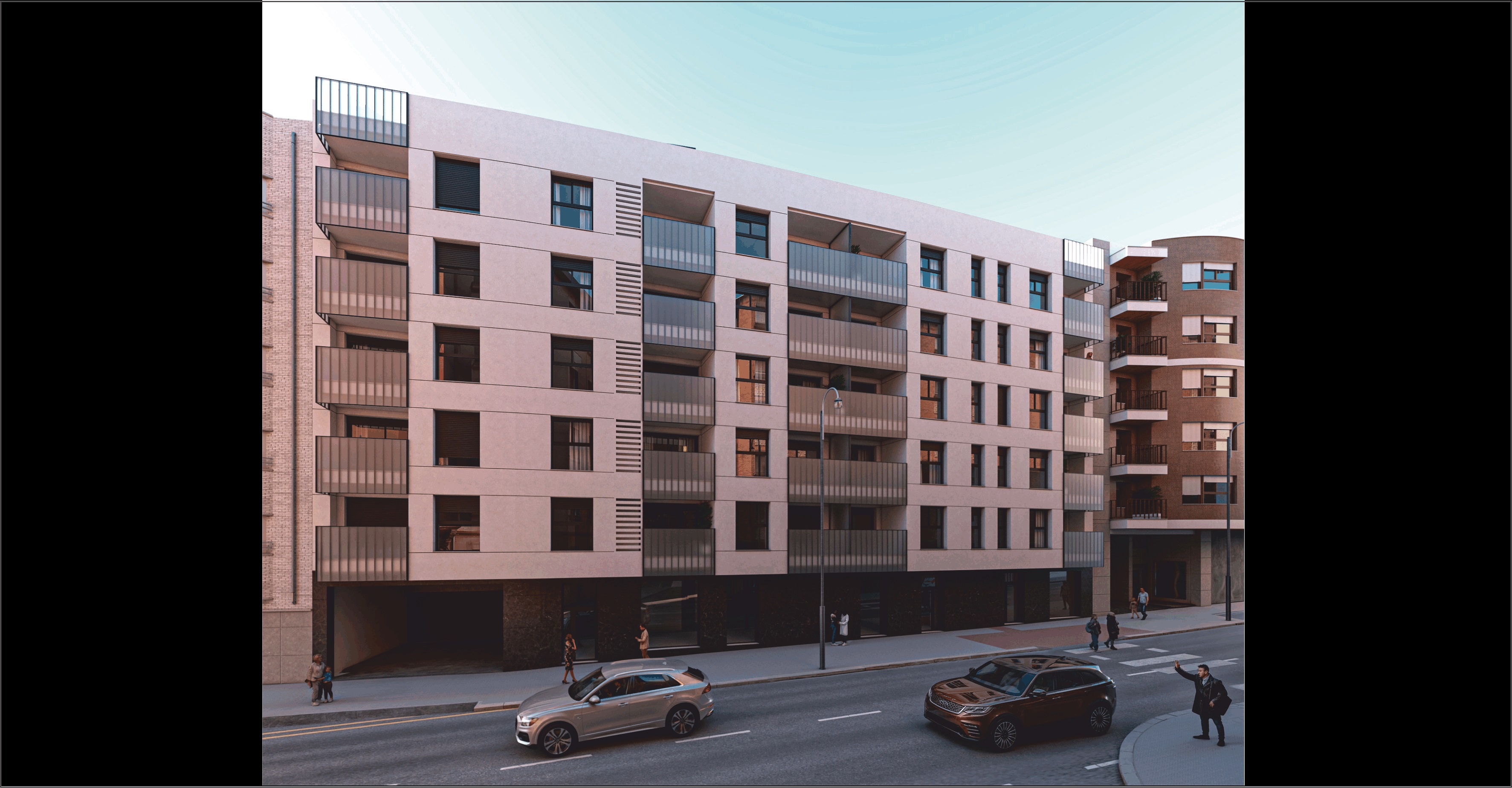 Edificio de 54 viviendas en c/Pintor Losada. Bilbao